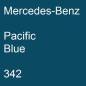 Preview: Mercedes-Benz, Pacific Blue, 342.